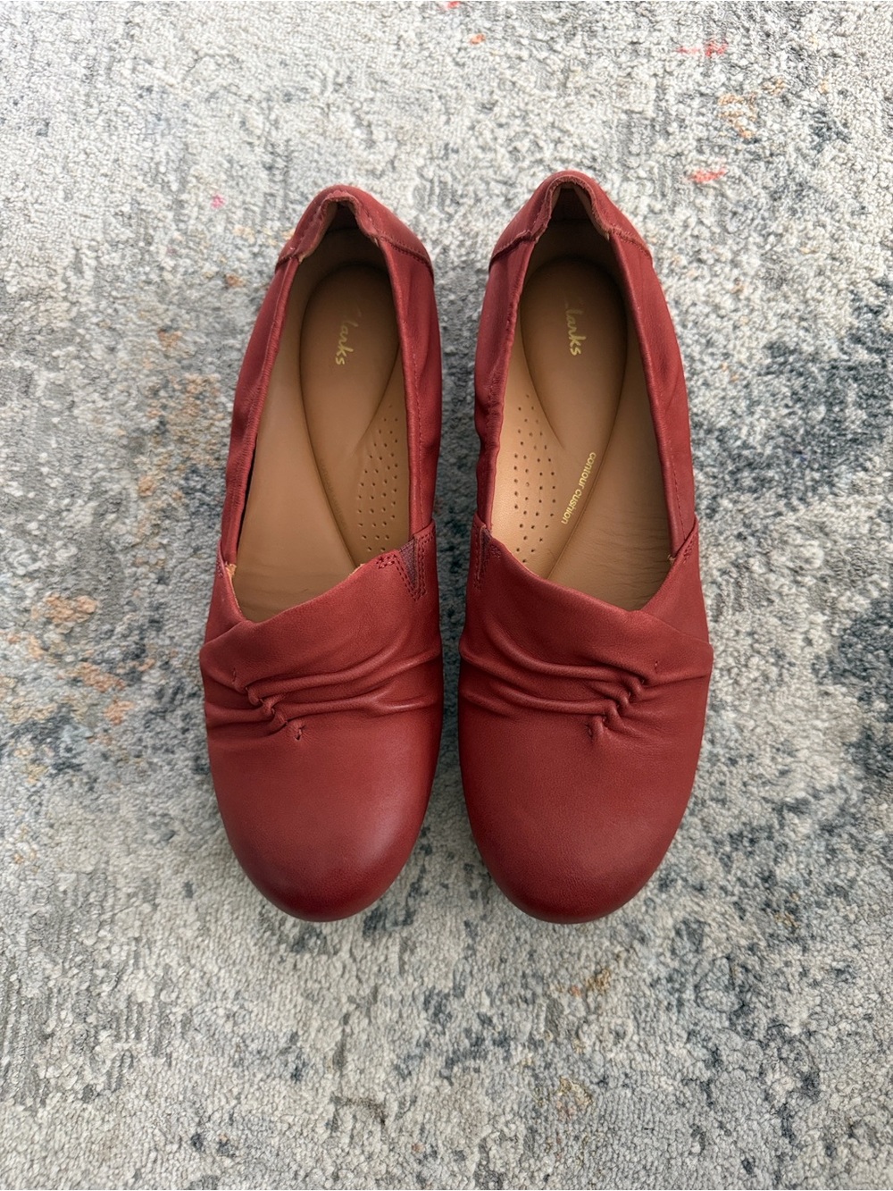 Clarks Women’s Rena Way Flat Chestnut